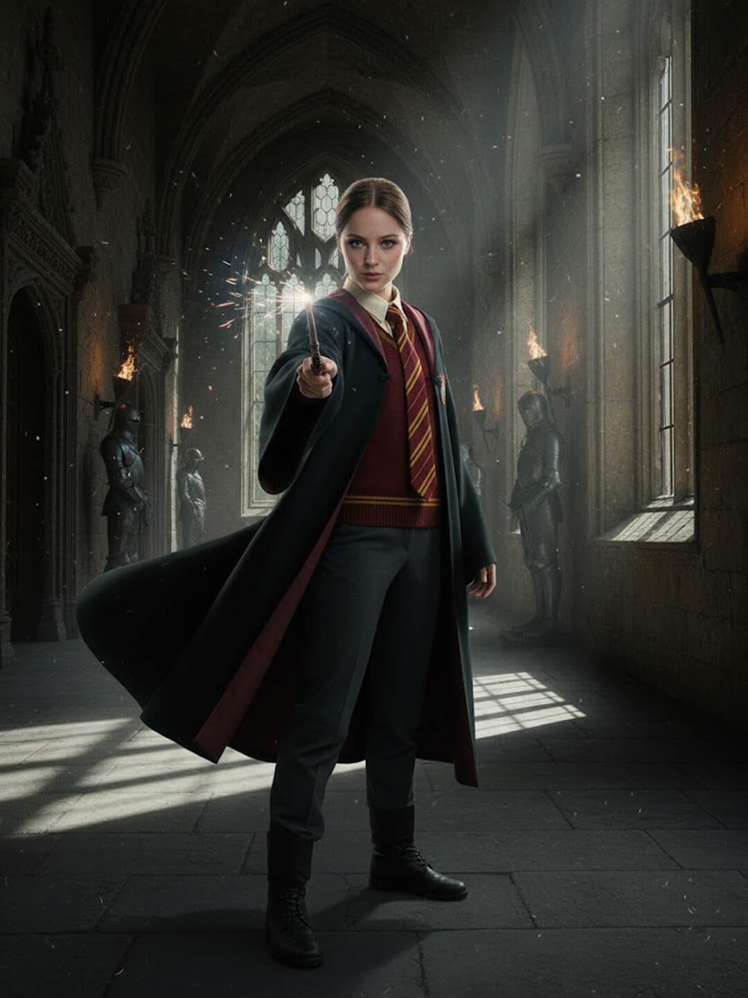 Юный волшебник — генерация по фото