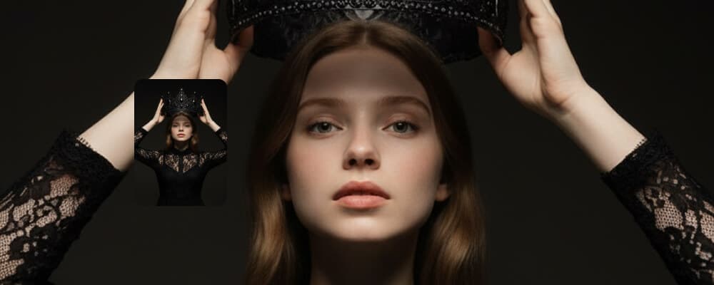 Ход королевы — генерация по фото