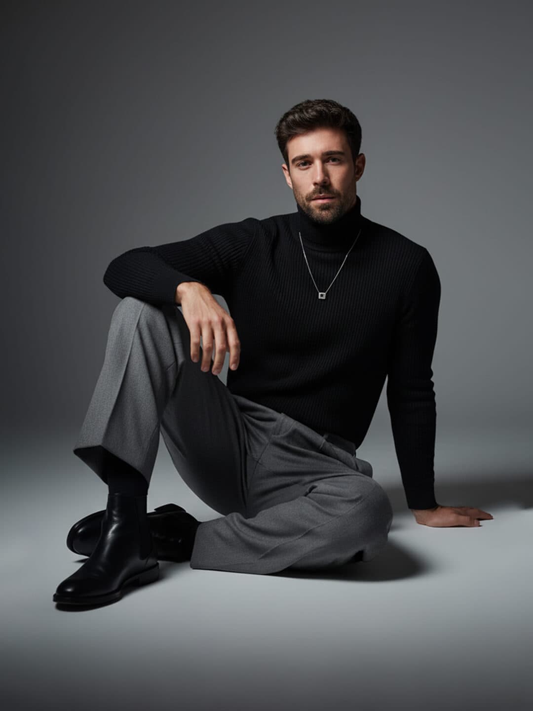 Мужская фотосессия — генерация по фото